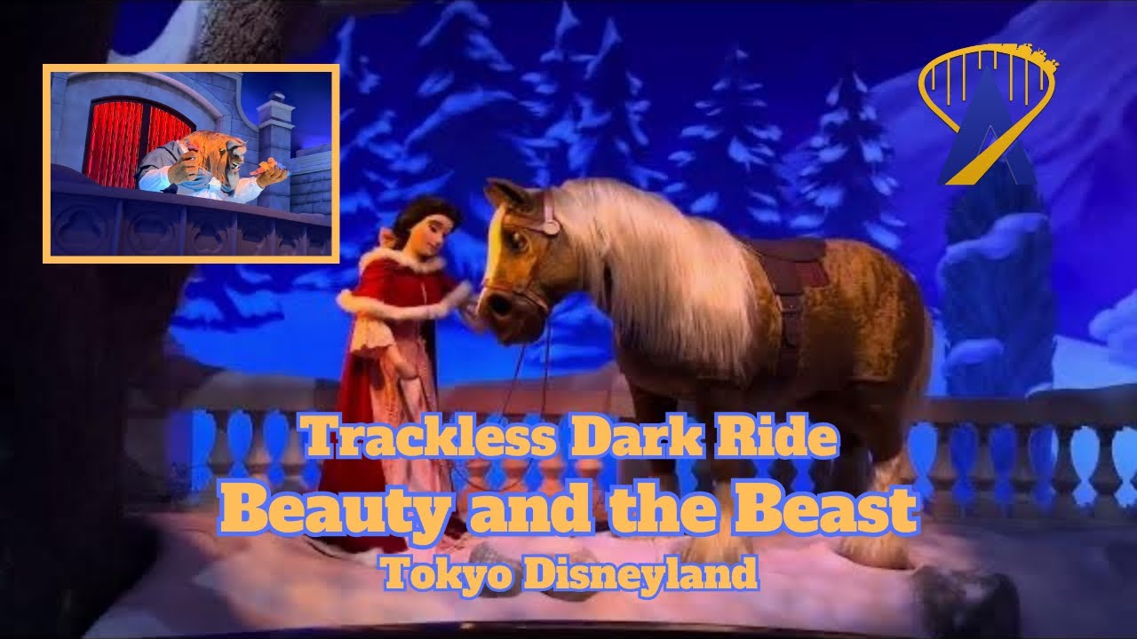Beauty and the Beast Dark Ride Tokyo Disneyland