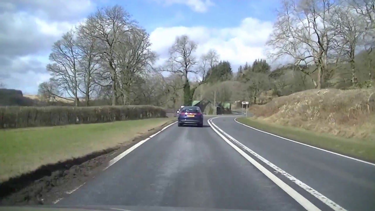 DRIVING TO BRECON BEACONS AND BRECON TOWN