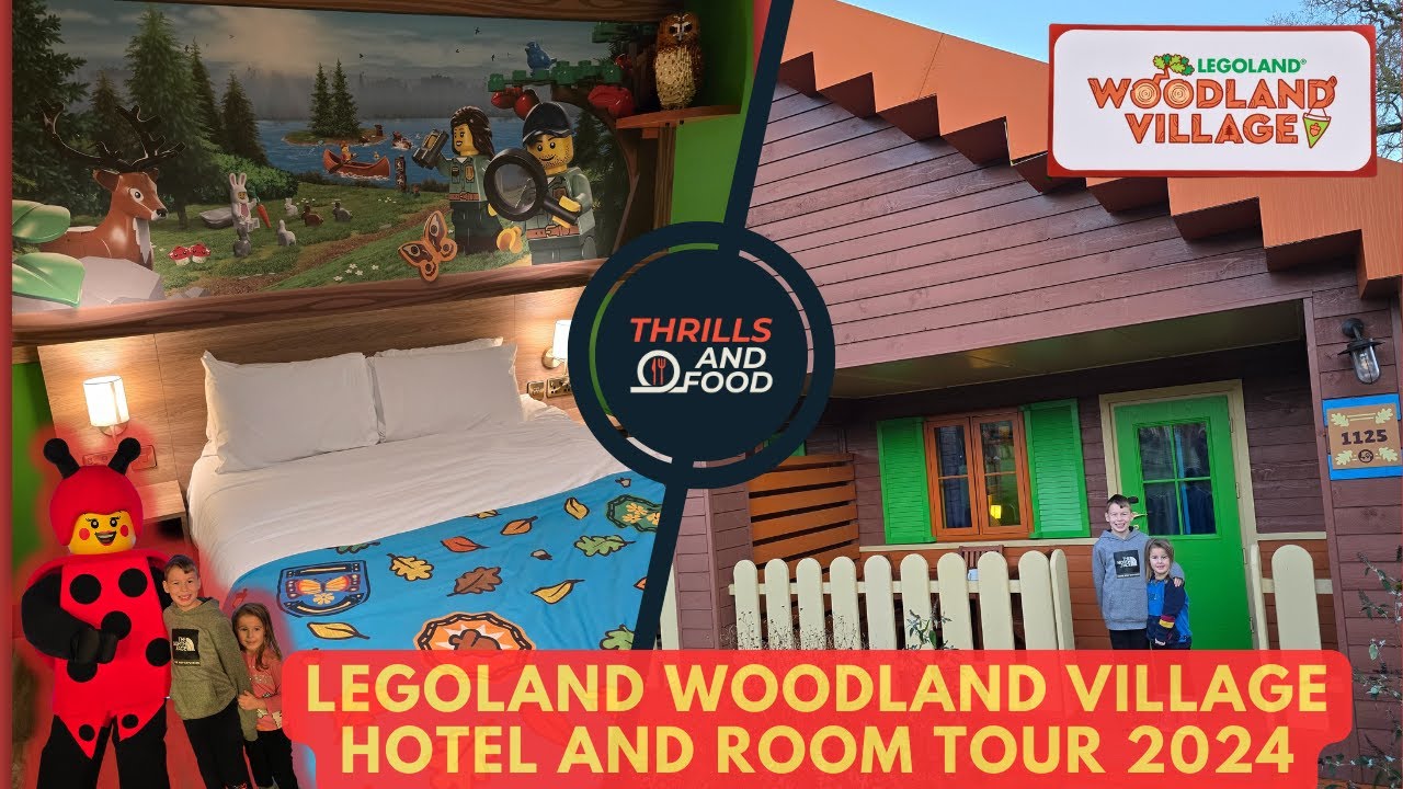 Legoland Windsor - Woodland Village Hotel and Room Tour