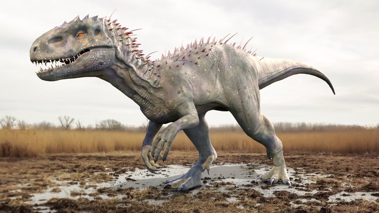 Indominus Rex Animation - (Walk and Run Cycle) | Made In Maya