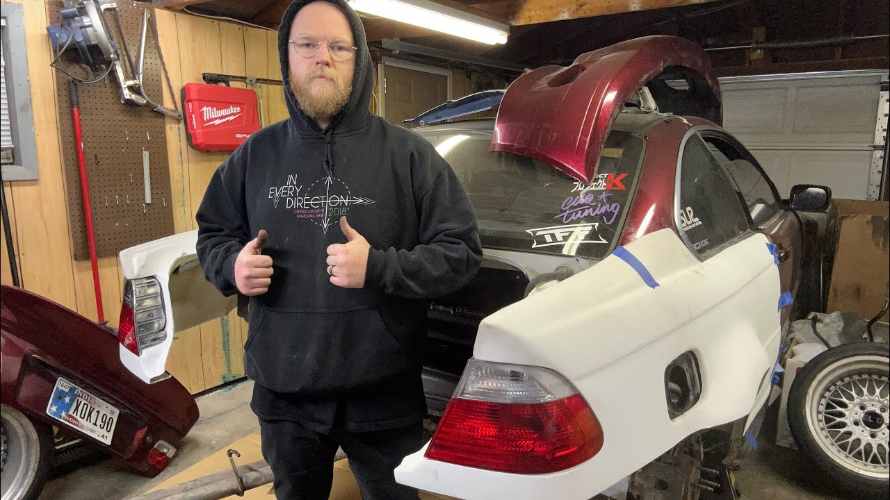 Making a TUBE REAR END on a BMW e46