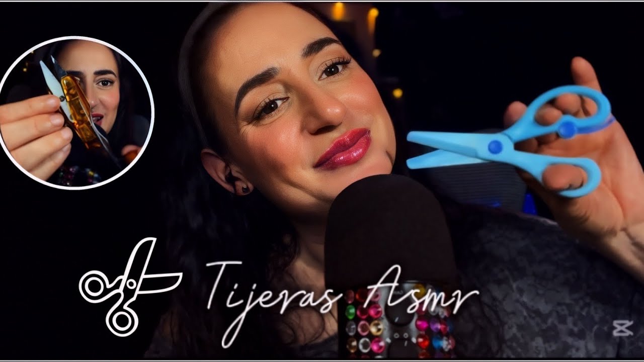 ASMR con tijeras ✂️ || LA MELITAAA