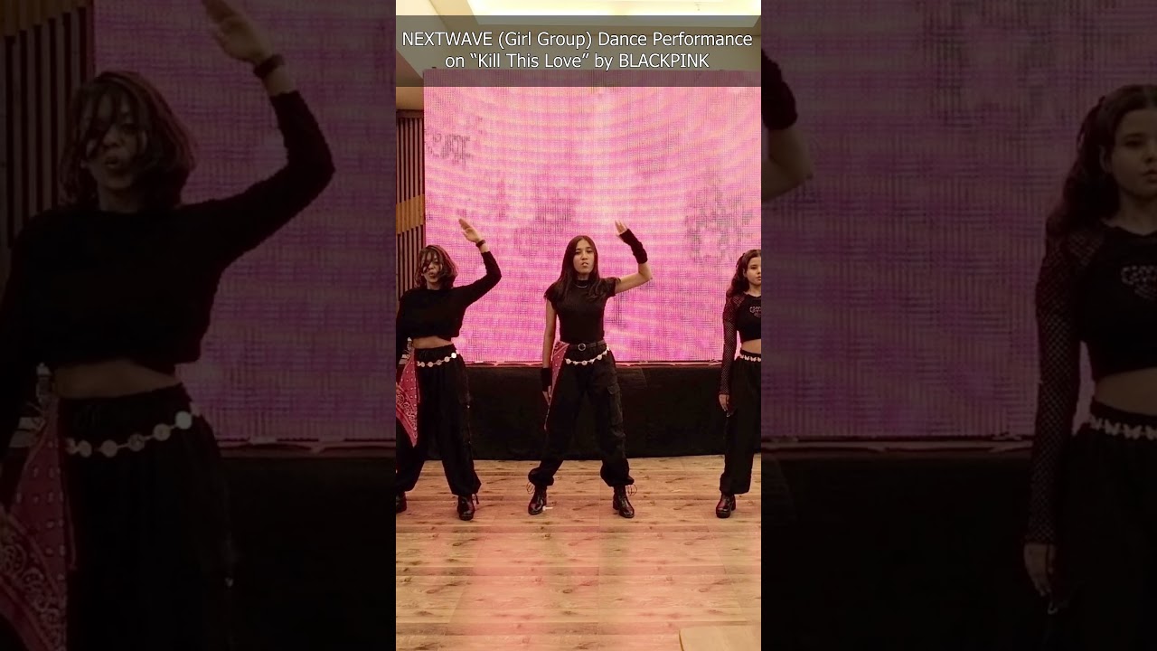 NEXTWAVE 걸그룹 (Girl Group) &ndash; &ldquo;Kill This Love&rdquo; by BLACKPINK | K-pop Delhi Regional 2025 #shorts 16