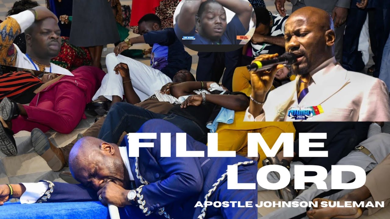 FILL ME 😭: APOSTLE JOHNSON SULEMAN AND THE WHOLE CHURCH ENGULFED IN PRAYERS|| POWER 🔋 OUTBREAK.