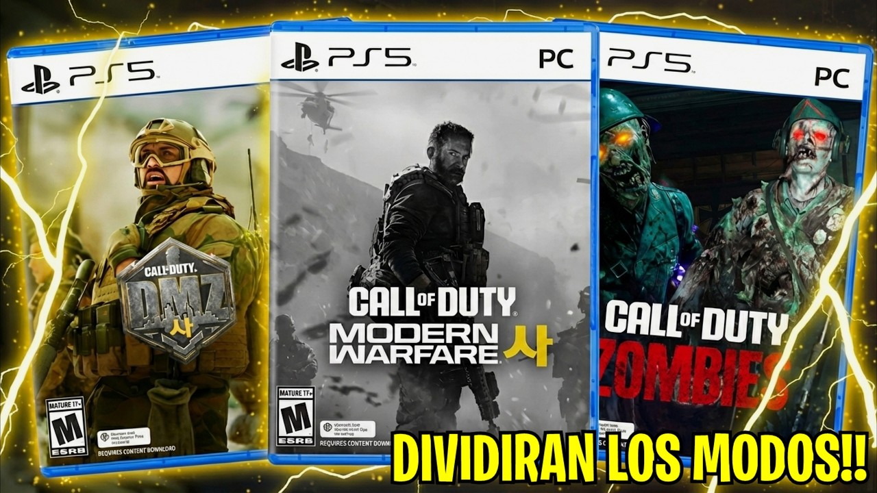 Filtración bomba: Call of Duty podría lanzar DOS juegos al mismo tiempo… Literalmente