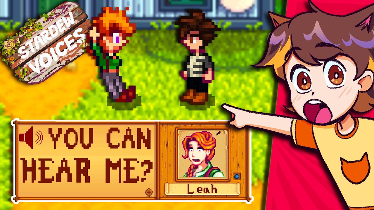 Nino plays the Stardew Voice Acting Mod