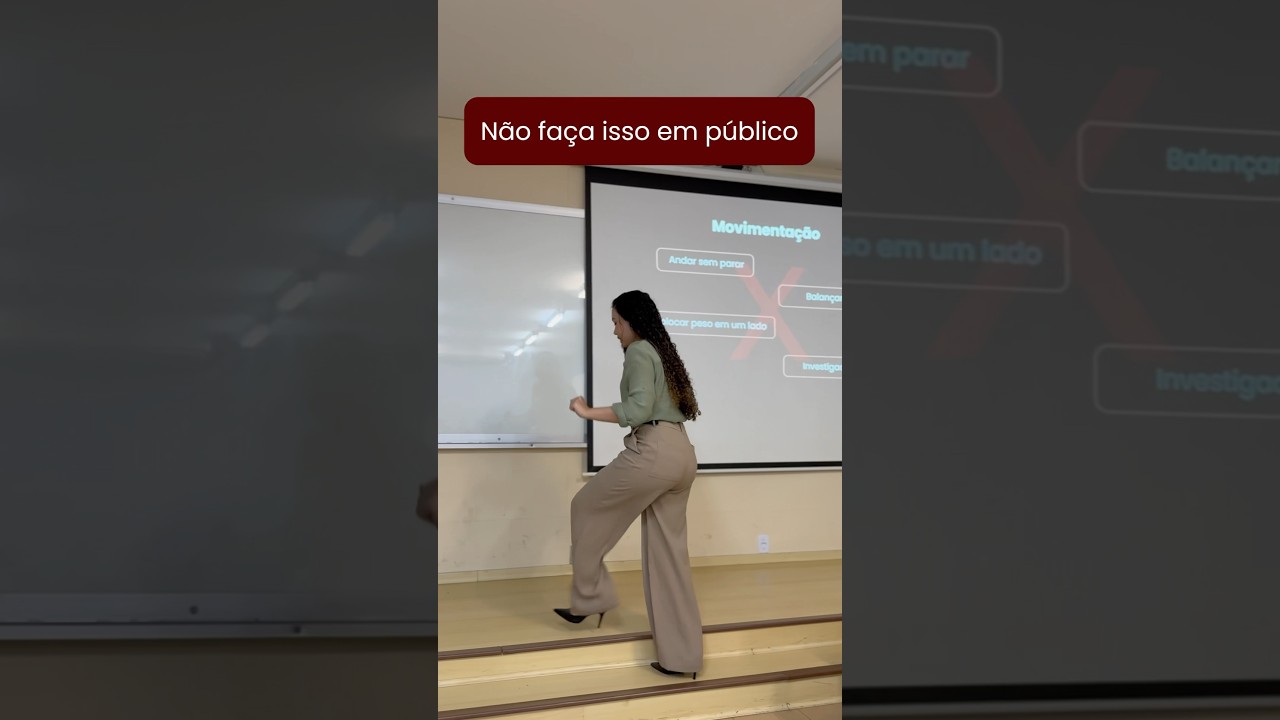 N&atilde;o fa&ccedil;a isso em p&uacute;blico! #comunica&ccedil;&atilde;o #habilidadescomportamentais #oratoria