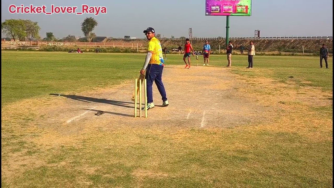 Deepak Raya | Manjeet Allepur Vs Ishan mathura | Hani Mathura ( 10 Over 6 Wicket cross scheme Match 