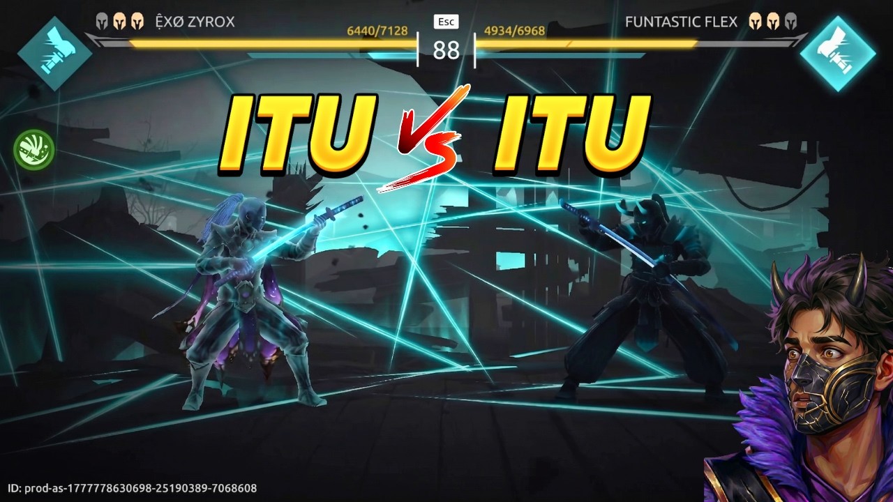 PERFECT ITU Clutch with Best EXO Player&hellip;🏆 || shadow fight 4