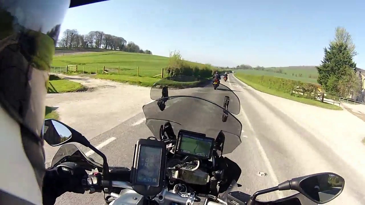 BMW R1200GSA - A285 & B2146 riding in the sunshine (Vlog 54)