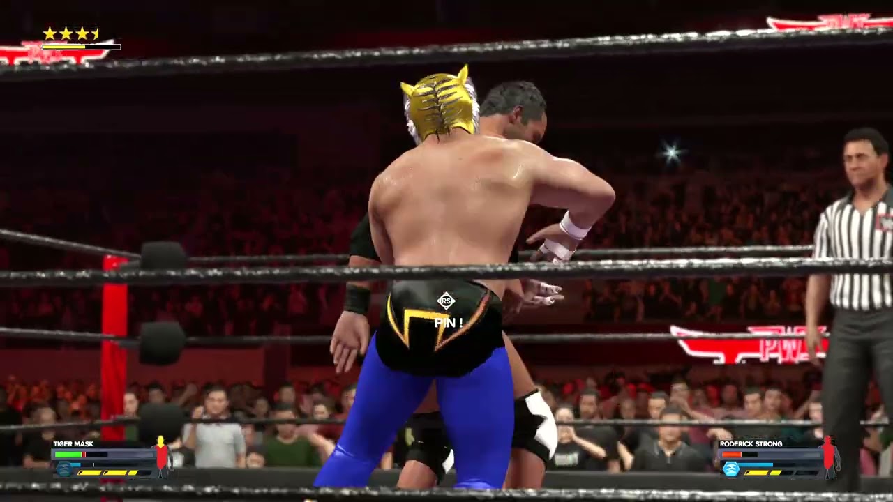 WWE 2K24 Universe Mode - Tiger Mask vs Roderick Strong