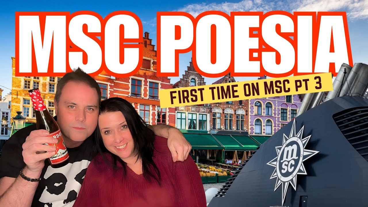 MSC Poesia Part 3 – Брюгге и Гавр (Онфлер) – ВПЕРВЫЕ на MSC