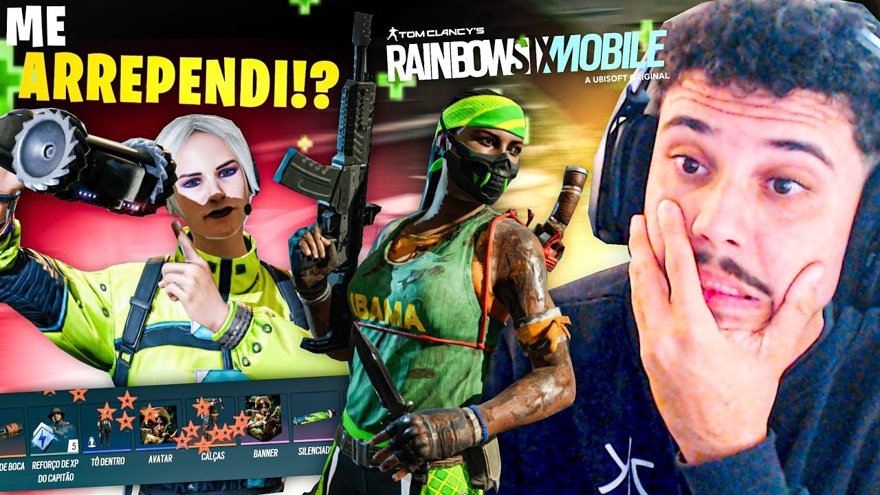 GASTEI DINHEIRO no RAINBOW SIX MOBILE PELA PRIMEIRA VEZ.... VALE A PENA?