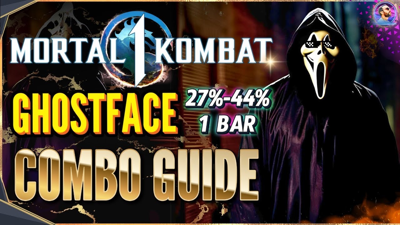 ГИД ПО КОМБО С ПРИЗРАЧНЫМ ЛИЦОМ В Mortal Kombat 1 ~ Комбо с Призраком в MK1 27-44%