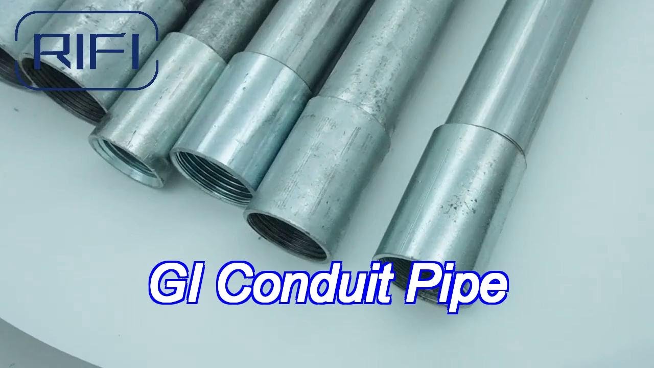 Round Gi Conduit Pipe Diameter 20Mm Cable Rigid Metal Conduit