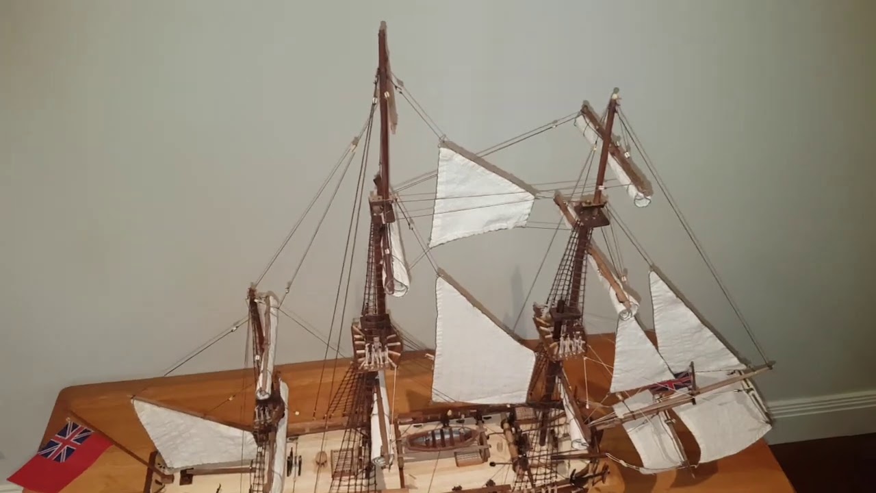 HMS Endeavour Replica Model ship complete