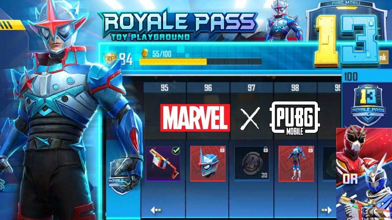 PUBG MOBILE SEASON 13 ROYALE PASS - 100 RP OUTFIT & ALL NEW REWARDS