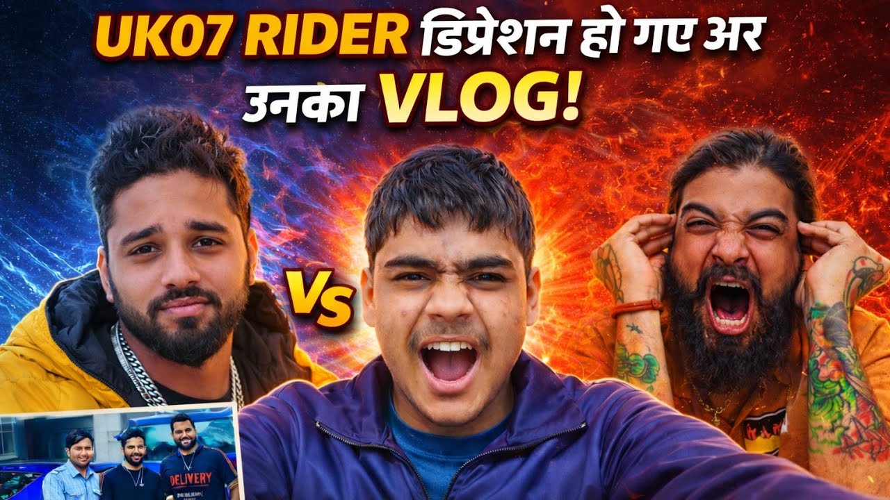सब कुछ खत्म uk 07 rider। आखरी vlog @TheUK07Rider  #uk07rider #jastisforuk07rider