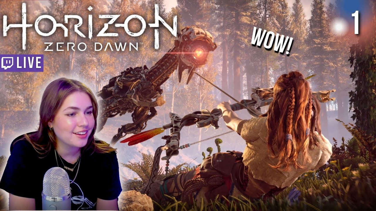This game is so PRETTY | PART 1 | Horizon Zero Dawn *Blind* Playthrough