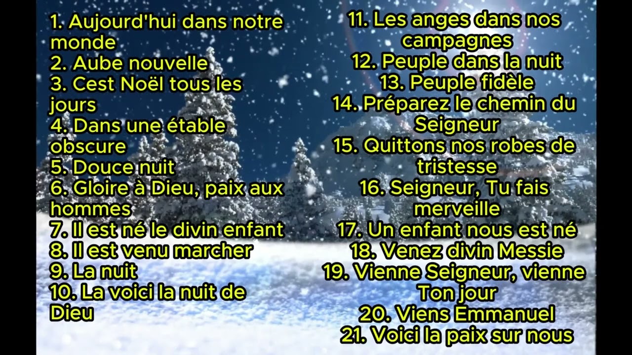 Une Heure de Chants de No&euml;l avec chorale #noel #chorale #chansondeno&euml;l