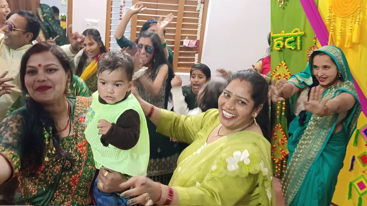 अमित के यहाँ मेहंदी की रसम में जाकर किया खूब धमाल || UP Vlogger Boby Pal || #mehndiceremony