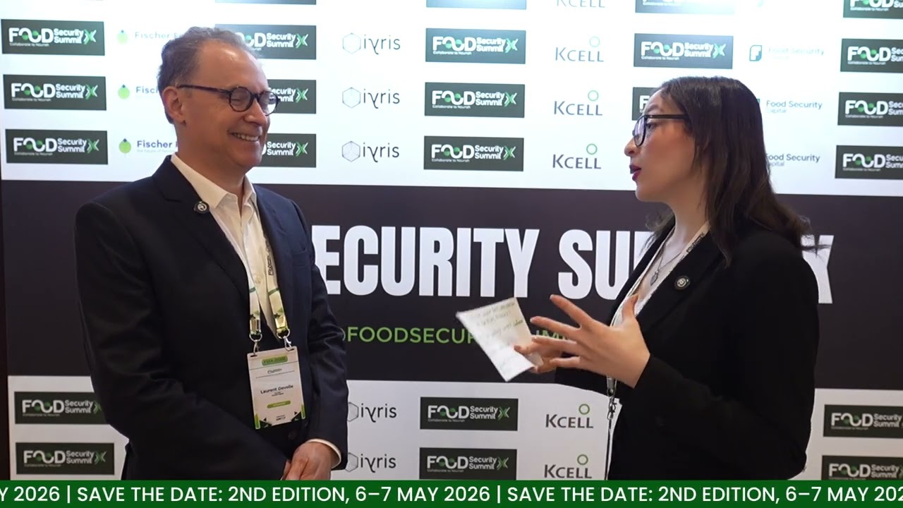 Voices of innovation: Laurent Develle at Food Security SummitX. #interview #foodsecuritysummitx