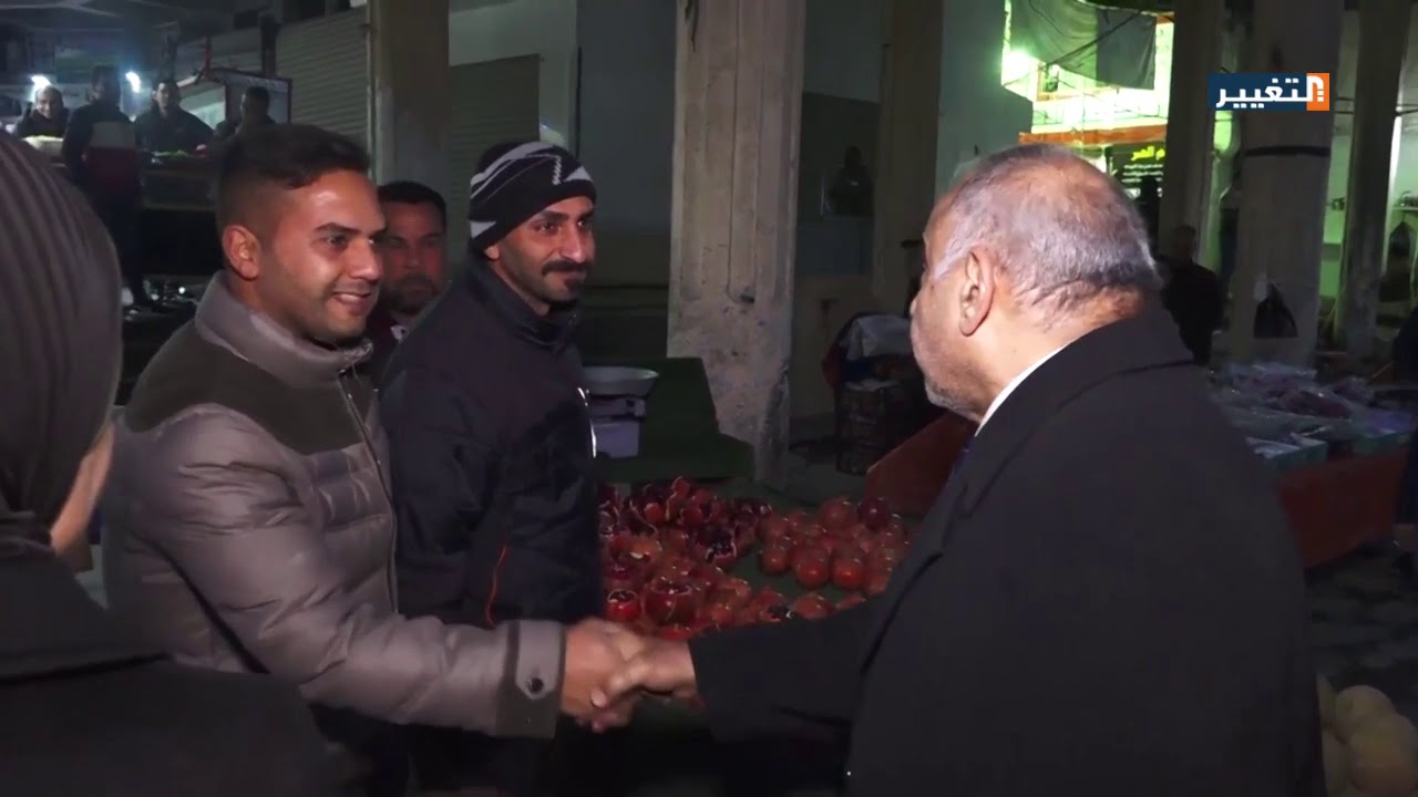 رئيس الوزراء عادل عبد المهدي يتفقد شارع الرشيد ويطلع على أحواله ويلتقي العاملين فيه