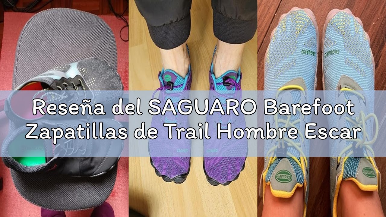 Reseña del SAGUARO Barefoot Zapatillas de Trail Hombre Escarpines Mujer Zapatos de Agua Minimalistas