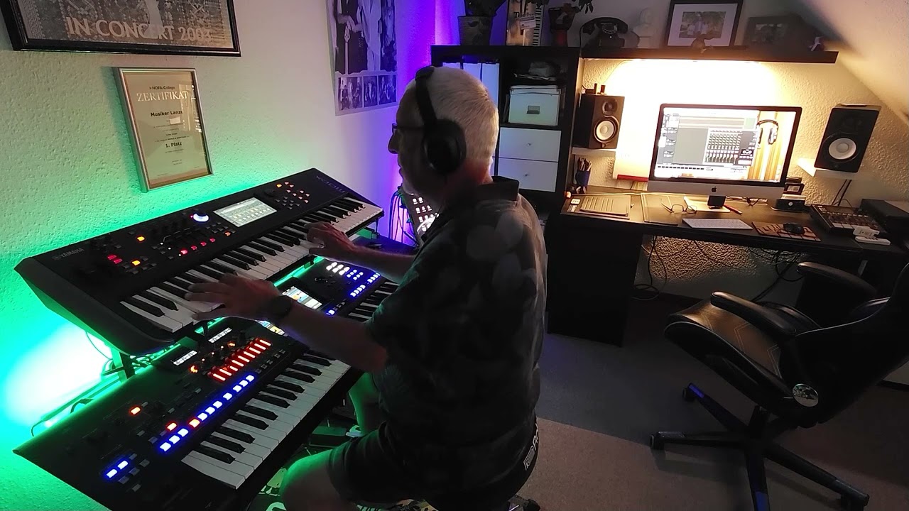 Second Improvisation on Yamaha MoDX6