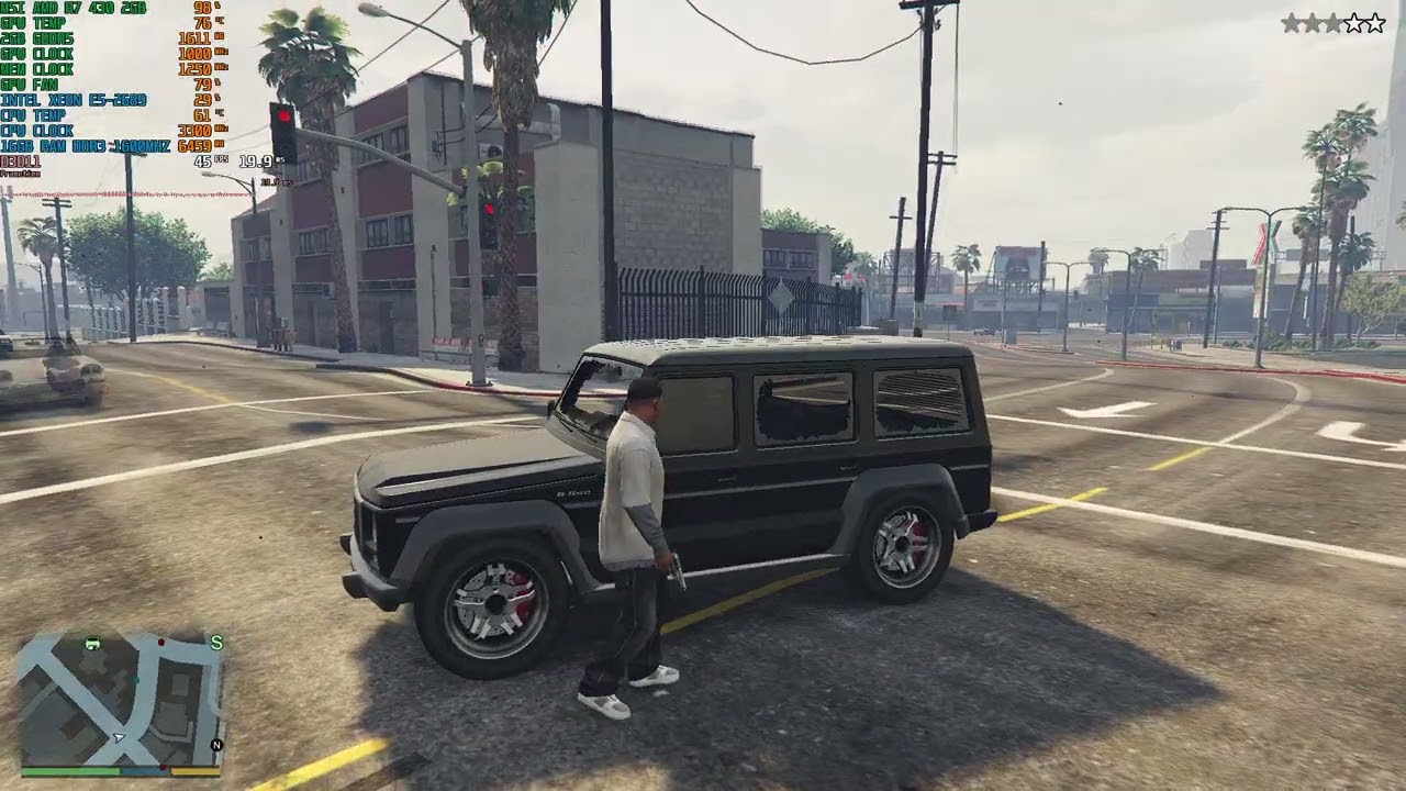 GTA V 1080P LOW E5-2689 R7 430 OC 2GB 128BITS