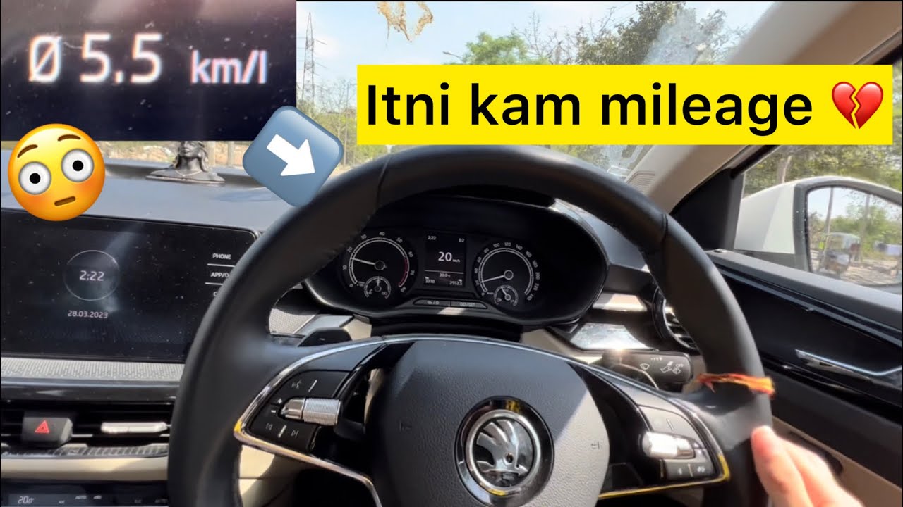 इसकी Mileage रुला देगी😭 Driving Skoda Slavia 1L Automatic 🔥 SAAVDHAAN!!😩⚠️