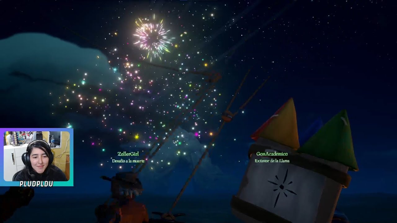 🎂 Traves&iacute;a de cumple 28 de JULI&Aacute;N (ft. Cami y Denu) | Sea of Thieves (Gameplay latino)