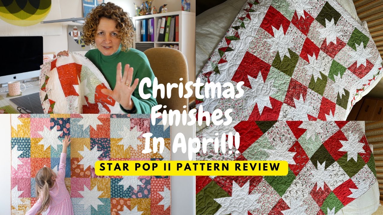 Pattern Review and Christmas Finishes - In April!
