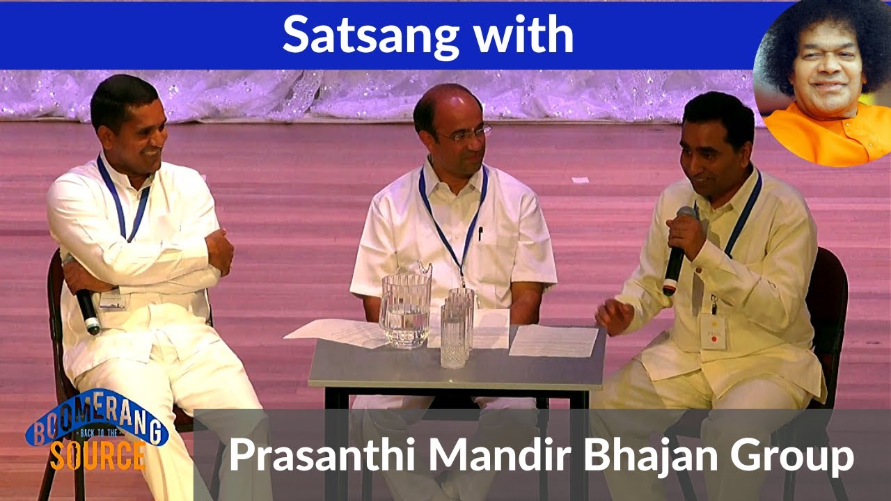 SNC2019 - Satsang with Prasanthi Mandir Bhajan Group