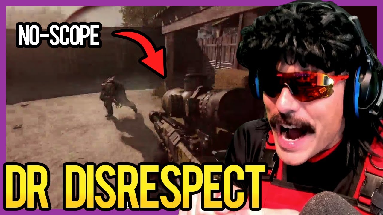 Dr Disrespect Warzone Highlights: Wins, Fails and Funny Moments