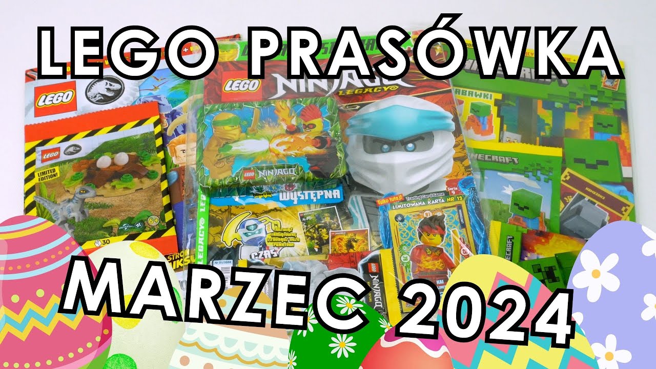 LEGO Prasówka MARZEC 2024 🏈 / VLOG