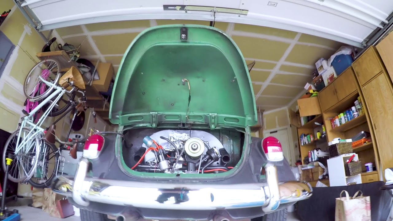 VW Bug How To Engine Removal - step by step