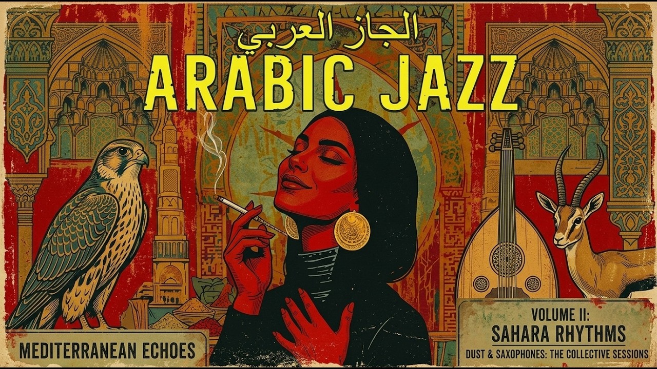 Sands of Cairo at Night | Egyptian Jazz & Relaxing Arabic Lounge 🌙