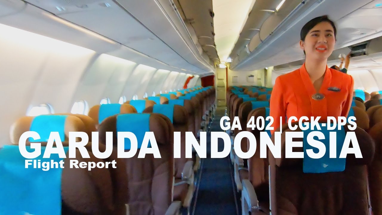 Garuda Indonesia A330 300 | GA-403 CGK-DPS | Flight Report