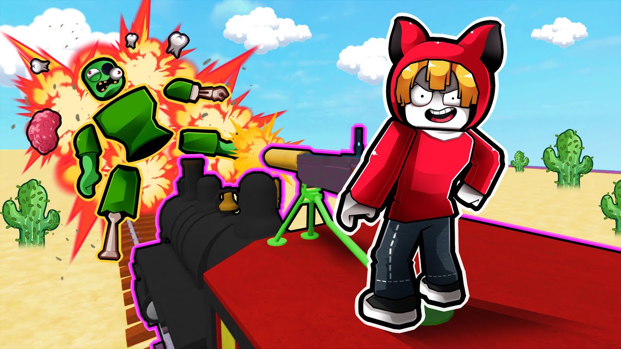 พาเพื่อนขับรถไฟ 80,000 เมตร กลางทะเลทรายที่มีแต่ซอมบี้ | Dead Rails Roblox