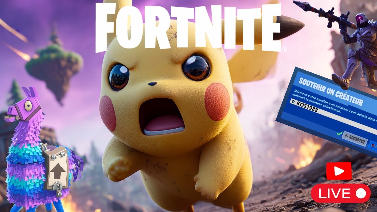 [FR] 🔴FORTINE - Gameplay & Café
