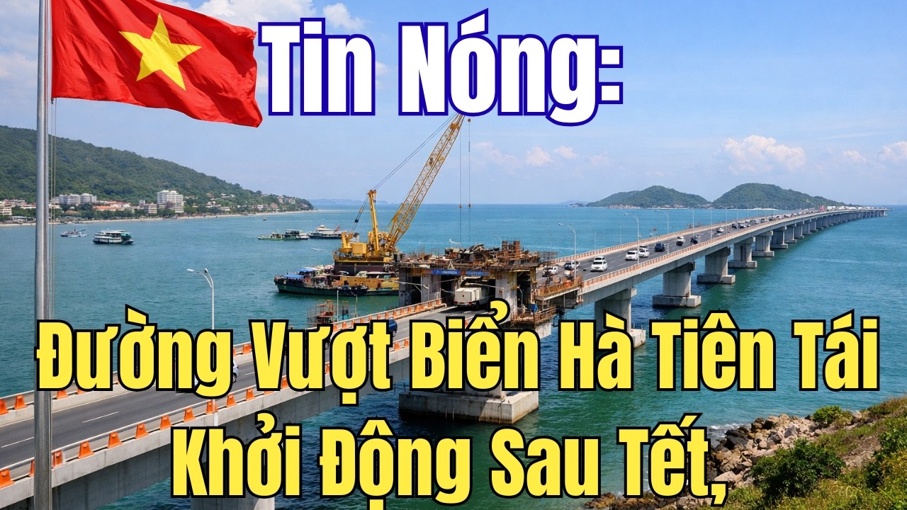 Tin Nóng: Đường Vượt Biển Hà Tiên Tái Khởi Động Sau Tết,