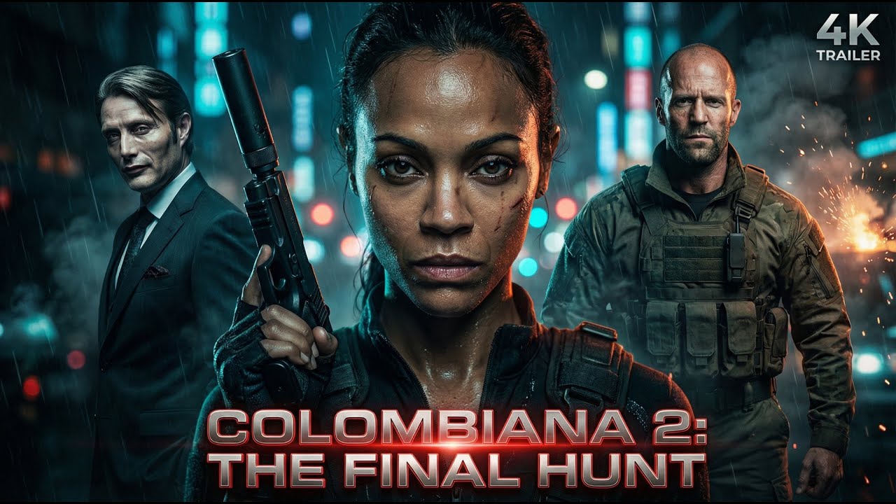 Colombiana 2: The Final Hunt (2026) | Zoe Saldana, Jason Statham | Concept Trailer