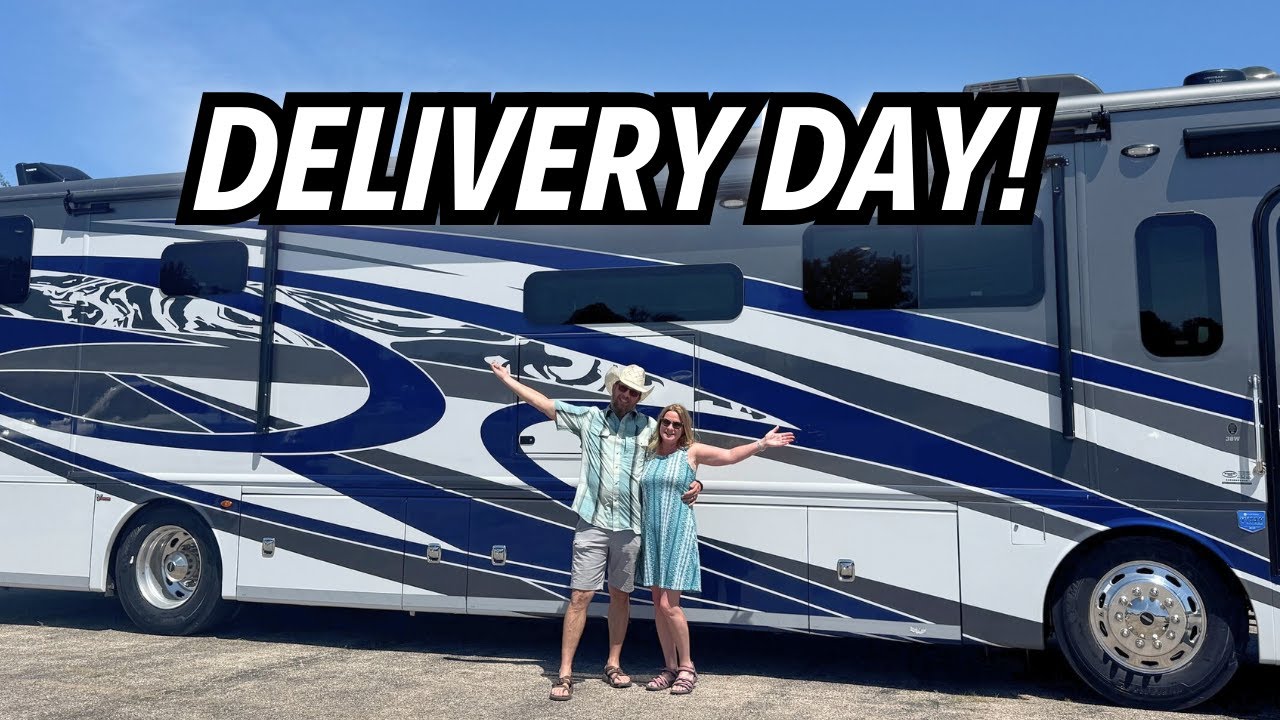 RV Delivery Day! Picking Up Our BRAND NEW Holiday Rambler Diesel Pusher