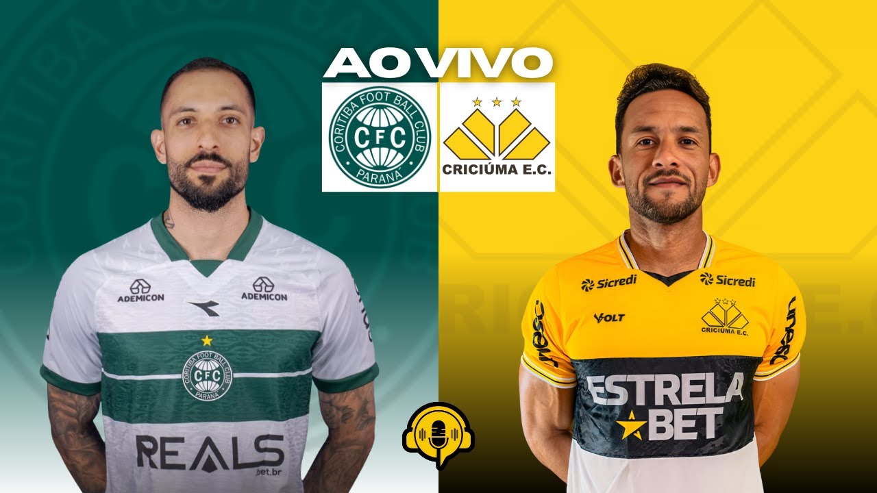 CORITIBA X CRICIÚMA | AO VIVO | BRASILEIRÃO 2025