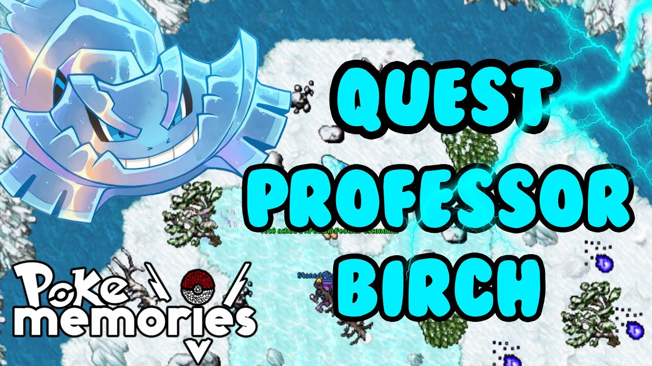 Questr Professor  Birch (Crystal Steelix) PokeMemories