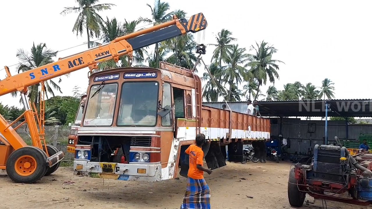 Exchanged 10 wheel tarash Ashok Leyland old body full video 😍📹