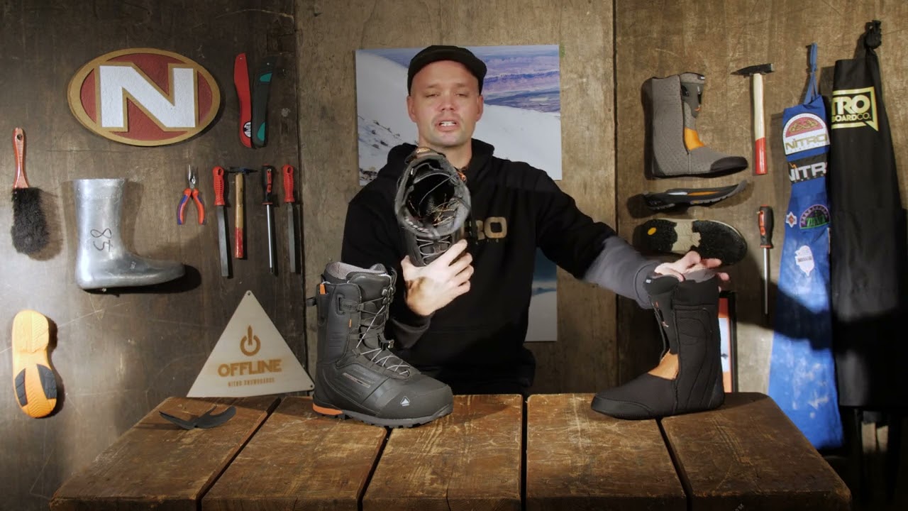 2023 Nitro Mens Incline TLS Snowboard Boot
