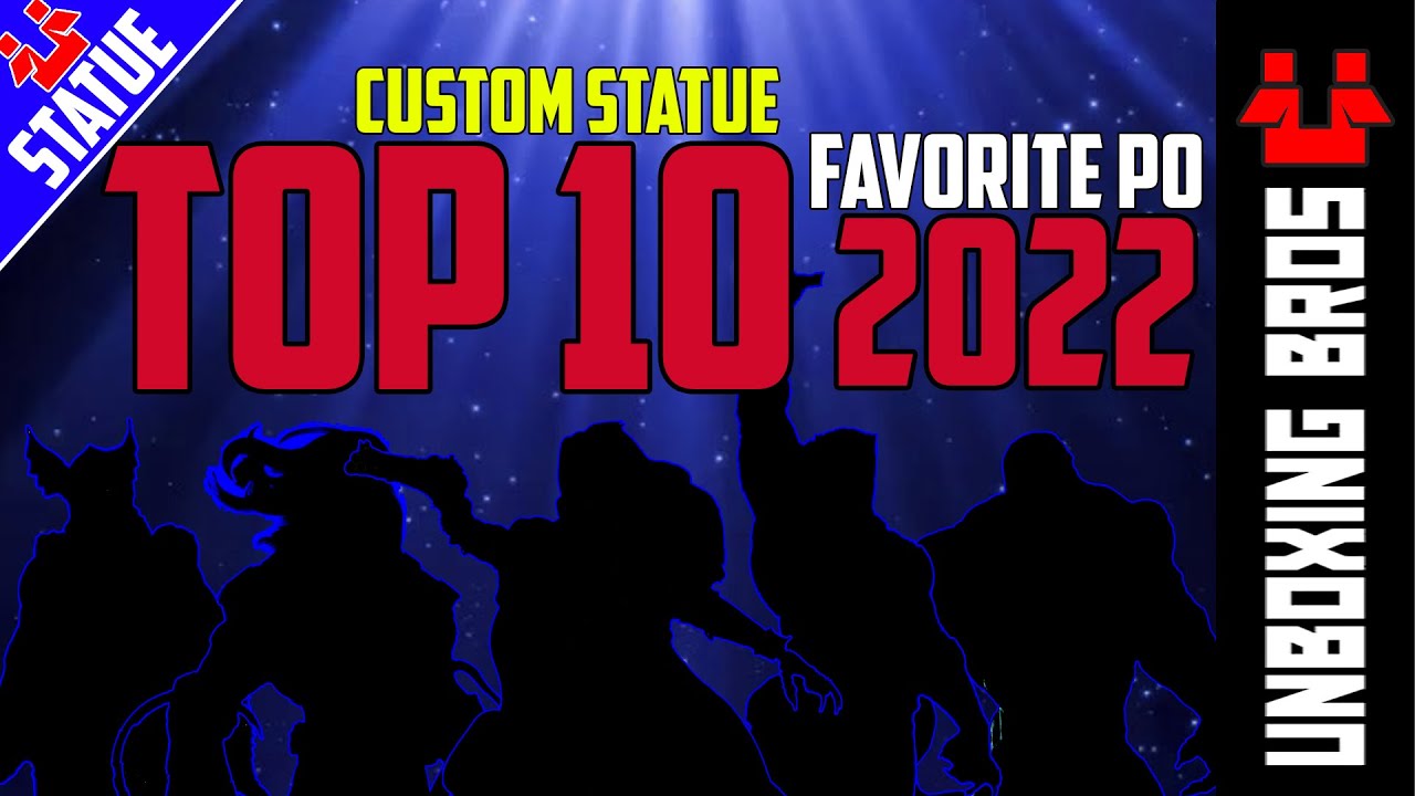 My Top 10 FAVORITE Custom Statue Pre-Orders 2022!!!