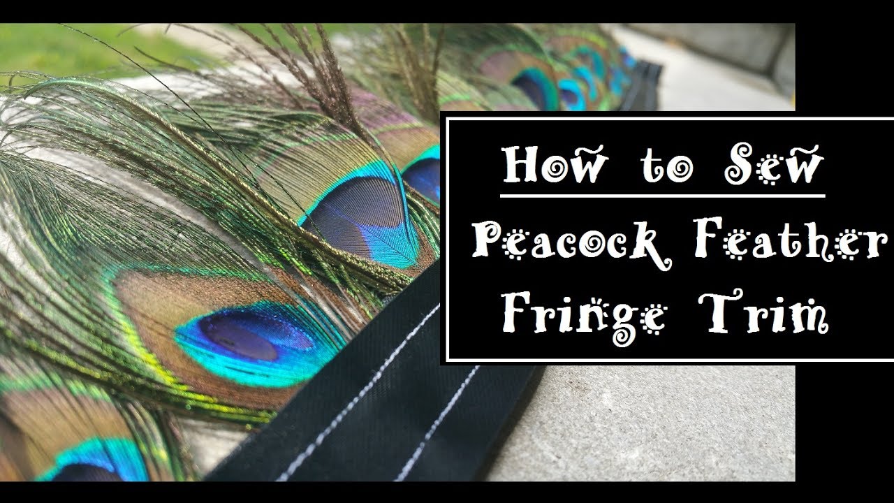 How to Sew a Feather Fringe